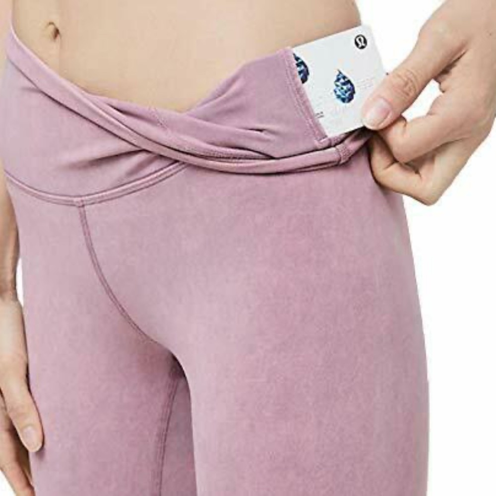 Lululemon Wunder Under High-Rise Tight 28"  Snow Washed